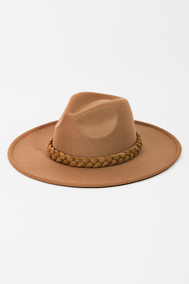 BRAIDED FEDORA