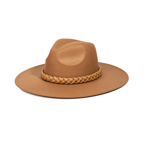 BRAIDED FEDORA